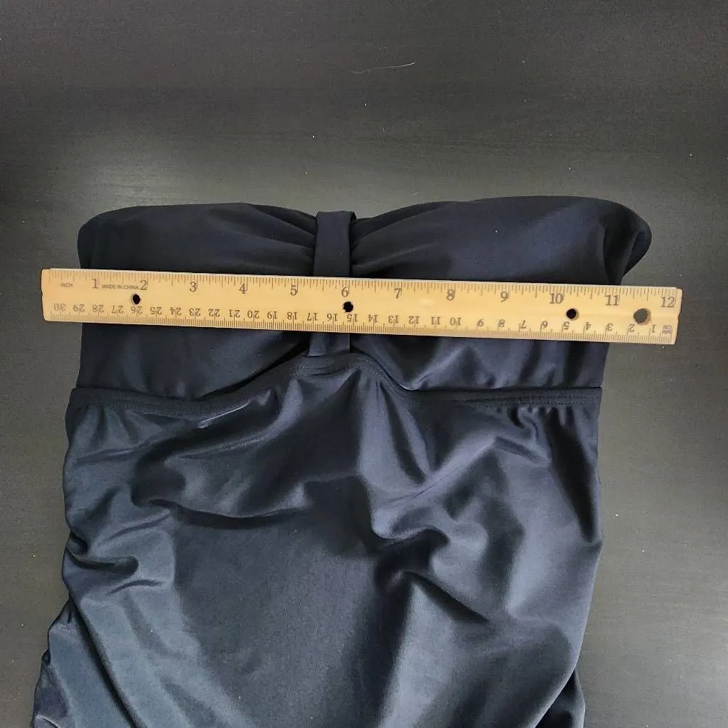 Kate Kasin Black Print Tankini Swimsuit with Matching Bottoms NWT Size Medium - Image 16