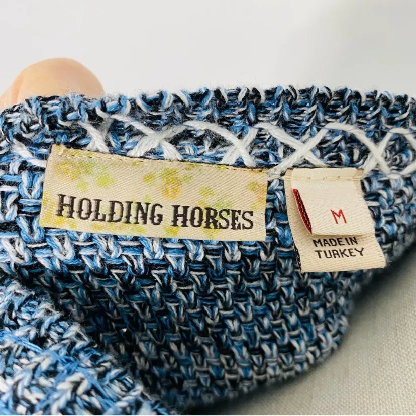 ANTHROPLOGIE HOLDING HORSES Tweed Knit Fringe Dress - Image 6