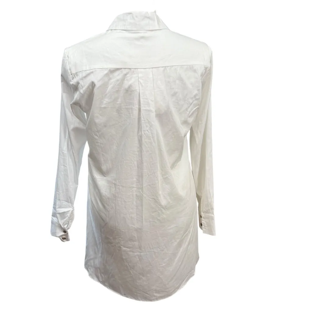 NWT Seraphine White Maternity Button - Image 7