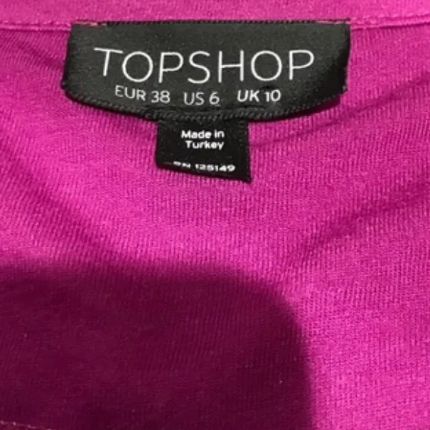 TOPSHOP Purple Sleeveless Top - Image 8