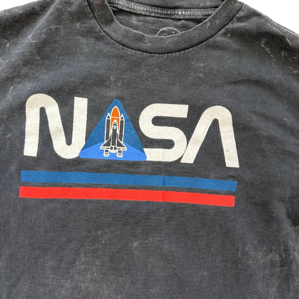 NASA Gray Cropped T - Image 2