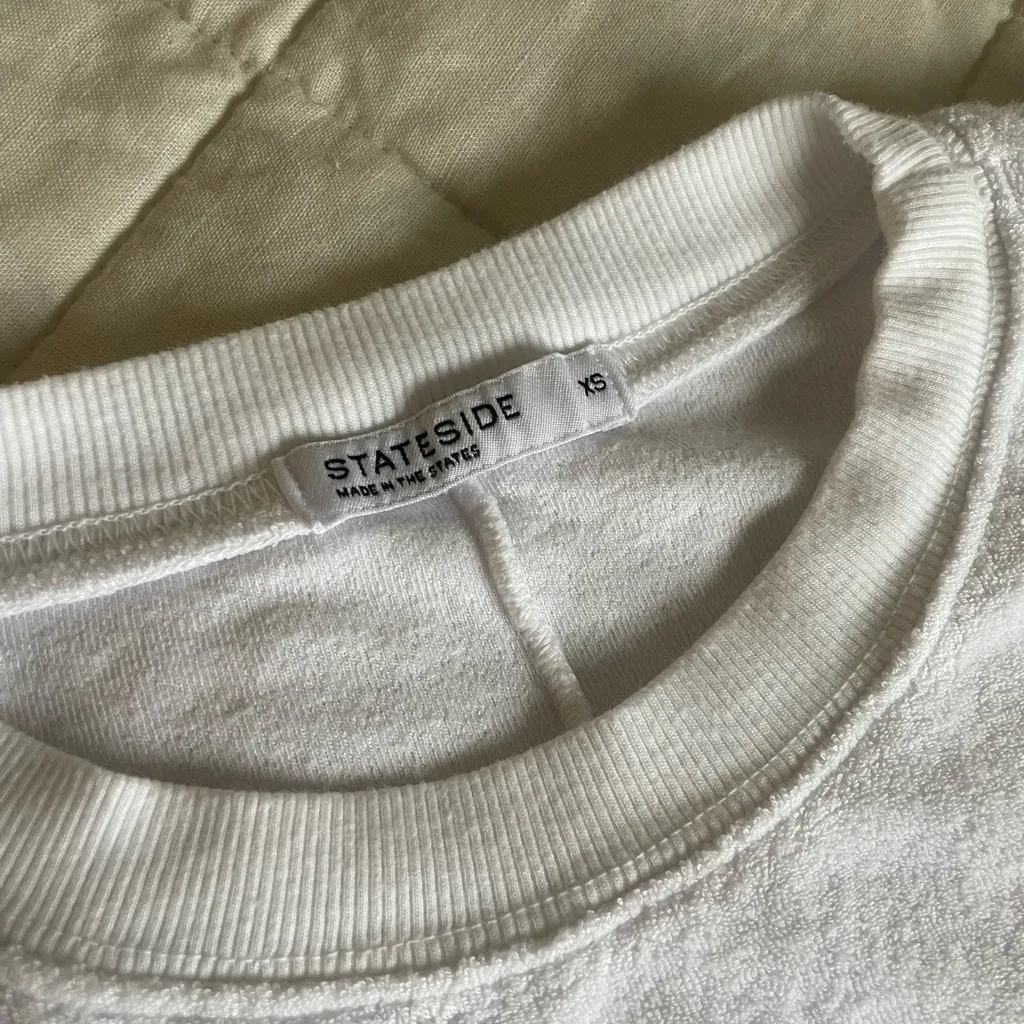 Stateside Terrycloth Crew Neck Tee - Image 4