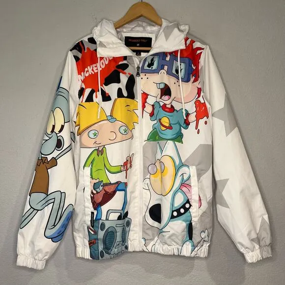 Nickelodeon SpongeBob Rugrats Hey Arnold adult unisex jacket S - Image 1