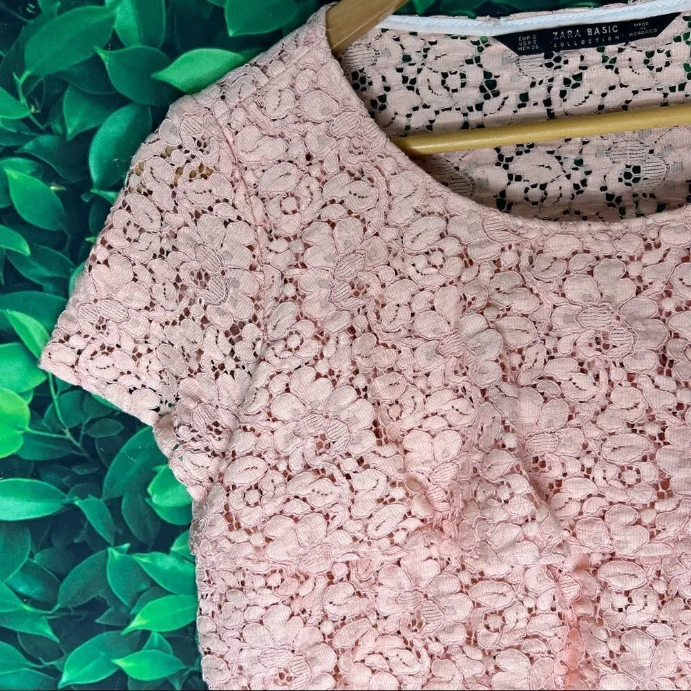 Zara Tiered Ruffle Top summer spring S - Image 5