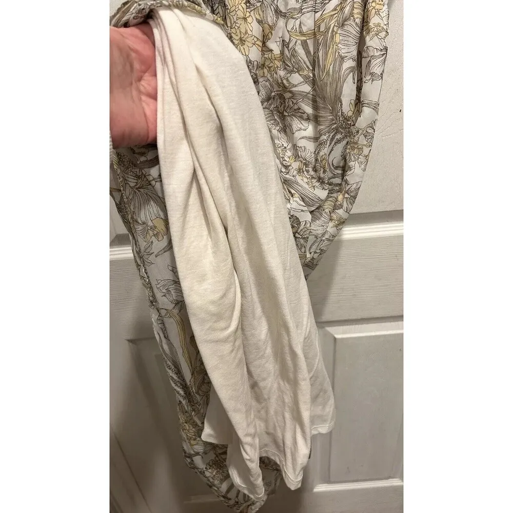 Soma‎ Tropical Palm Tree Convertible Maxi Dress Women’s Size XL Lined - Image 3