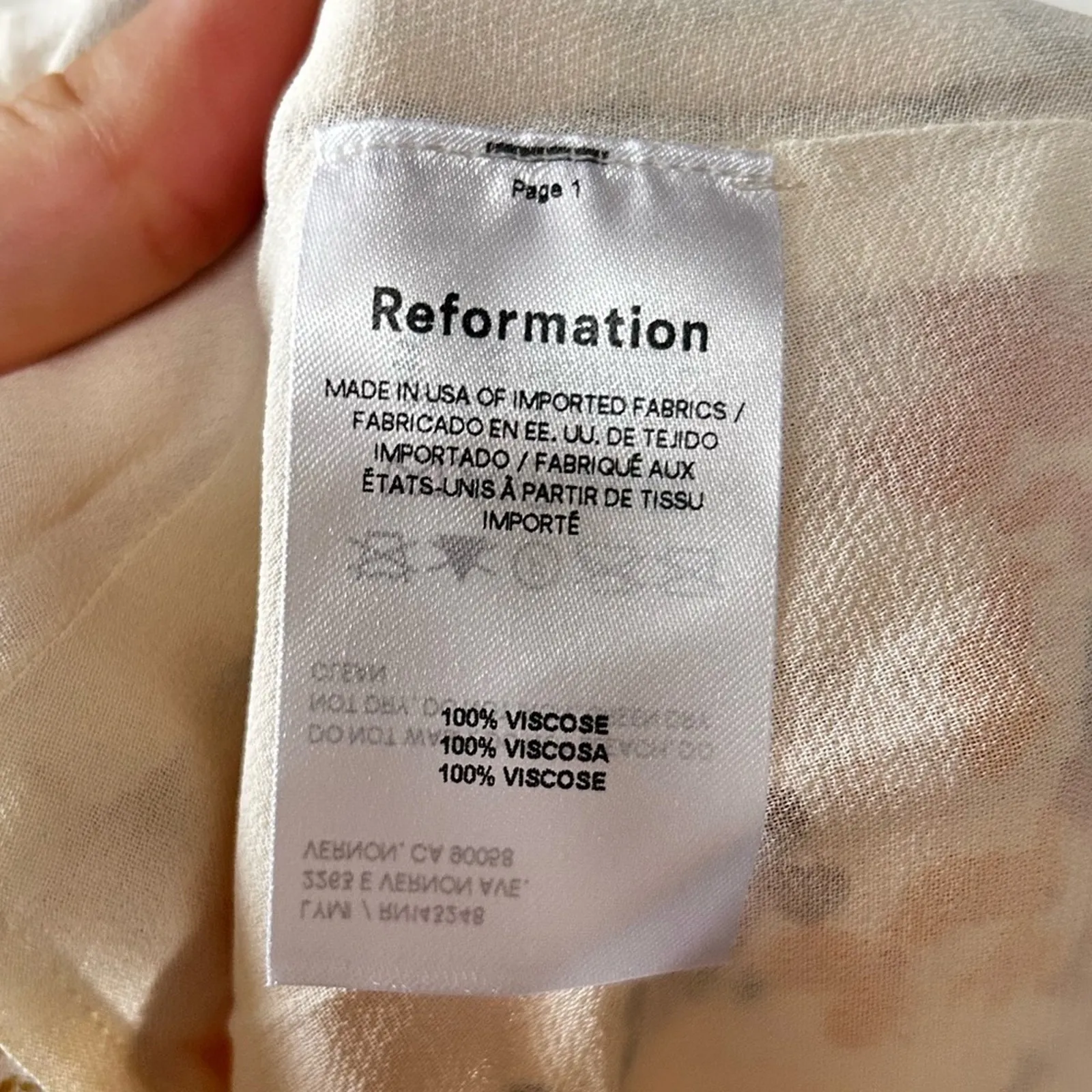 Reformation Senna Formal Maxi Dress in Bella Floral Print Plus Size Size 16 NWT - Image 9