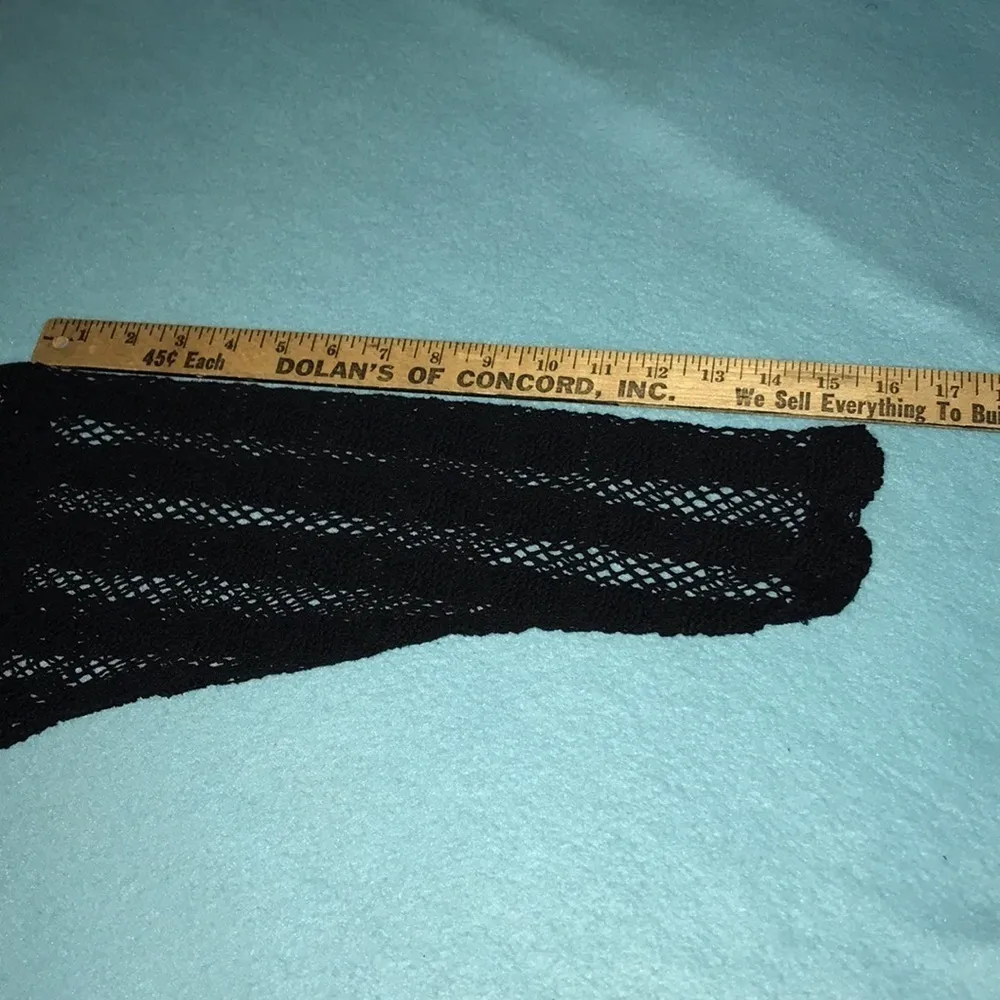 𝅺Huntington Ridge vintage crew neck crochet top swimsuit cover size S - Image 5