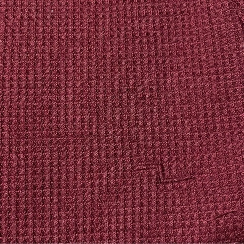 The Line Women’s Size XS Burgundy Wine Long Sleeve Thermal Pullover Top Shirt Red - Image 4