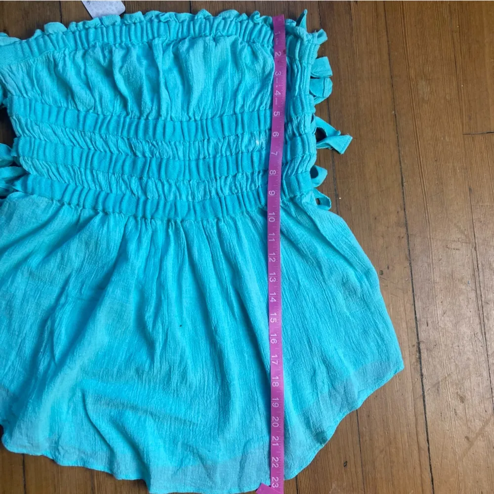 Free People Jens Pirate Booty Fleetwood Strapless Tube Top - Image 6