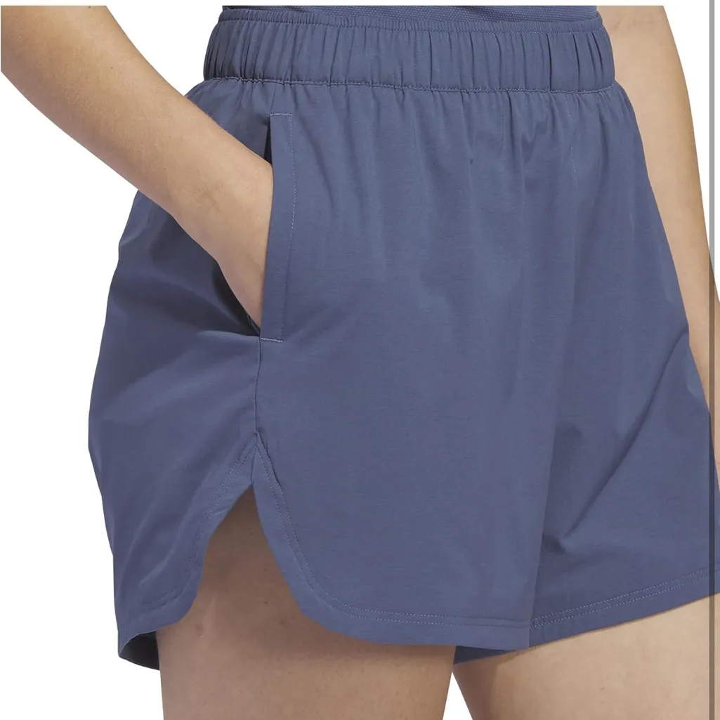 Adidas Womens Women's Ultimate365 Twistknit Shorts Preloved Ink. Size XS - Image 4