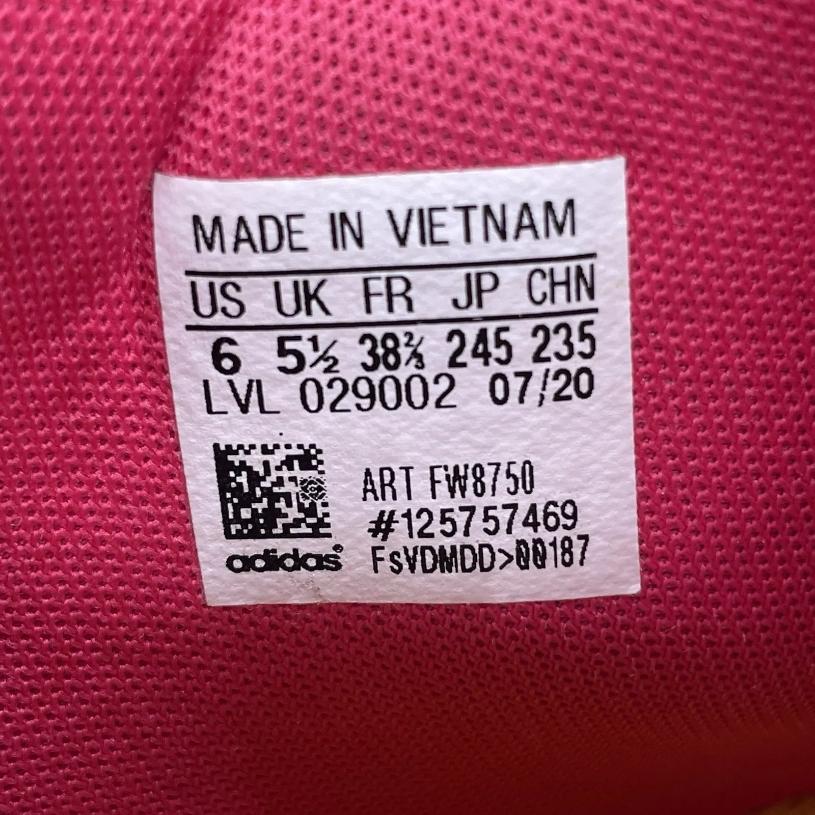 Adidas Mens 6 Womens 7 D.O.N. Crayola Jazzberry Jam Pink FW8750 High-Top ISSUE 2 - Image 6