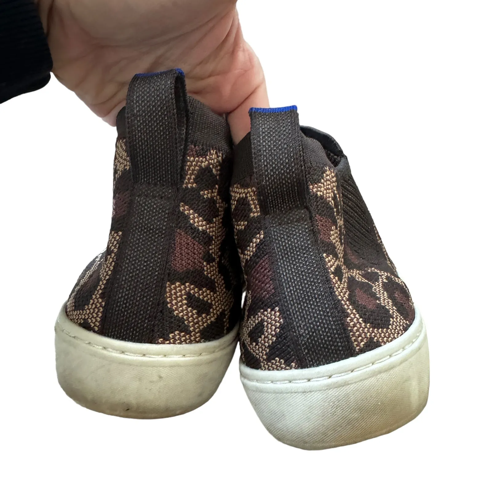 Rothy's Leopard Chelsea Ankle Sneakers - Image 6