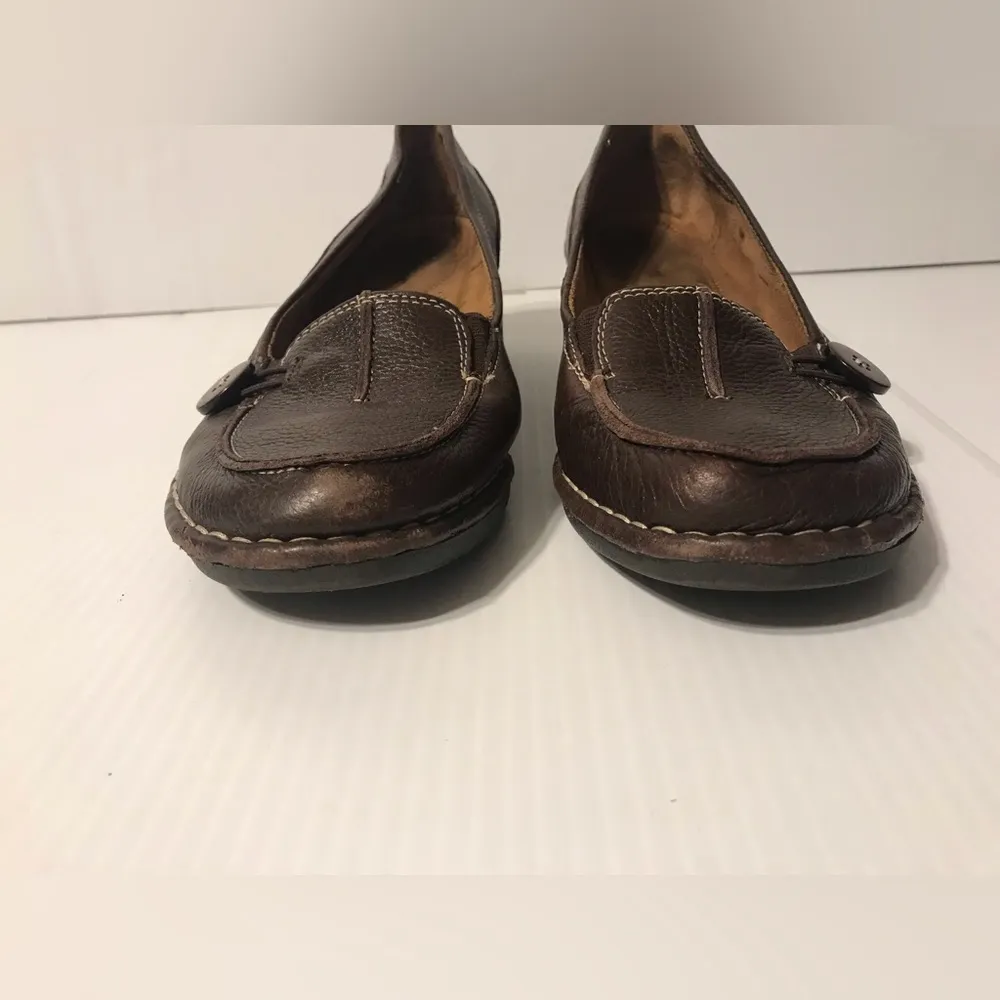 Naturalizer brown wedge comfort shoes size 8 M - Image 4