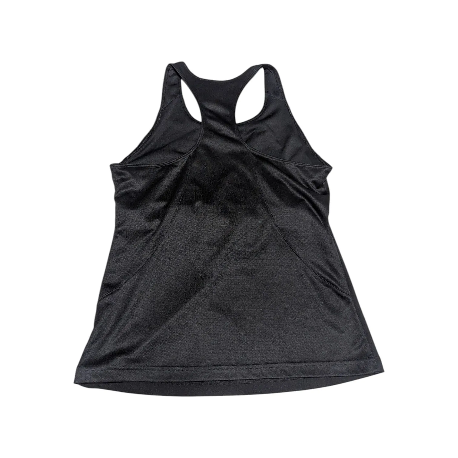 Y2K Adidas Black Racerback Tank Top Scoop Neck Womens Large Tennis Workout Gym - Image 2