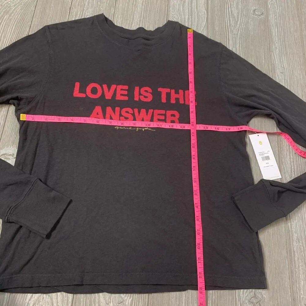 NWT spiritual gangster love is the answer shirt - Image 7