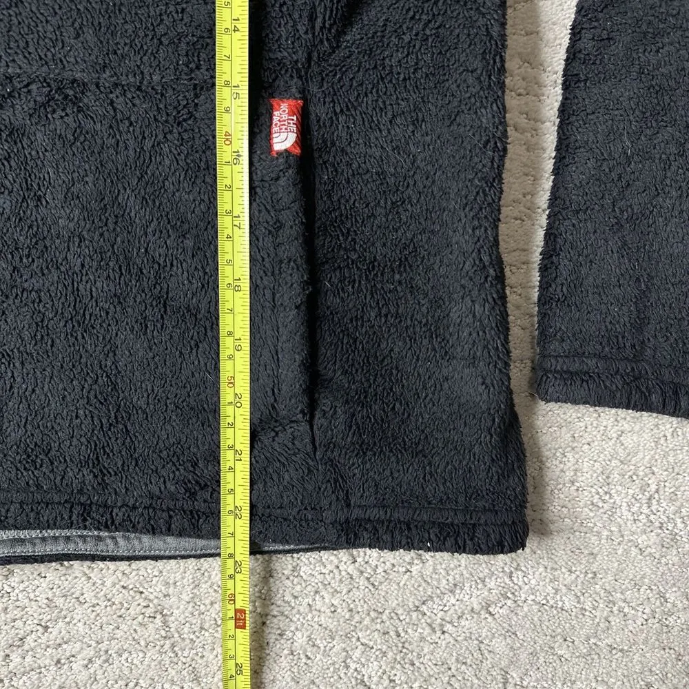 Women's The North Face Size Large  Black‎ Teddy 1/4 Zip Pullover Sweater - Image 5