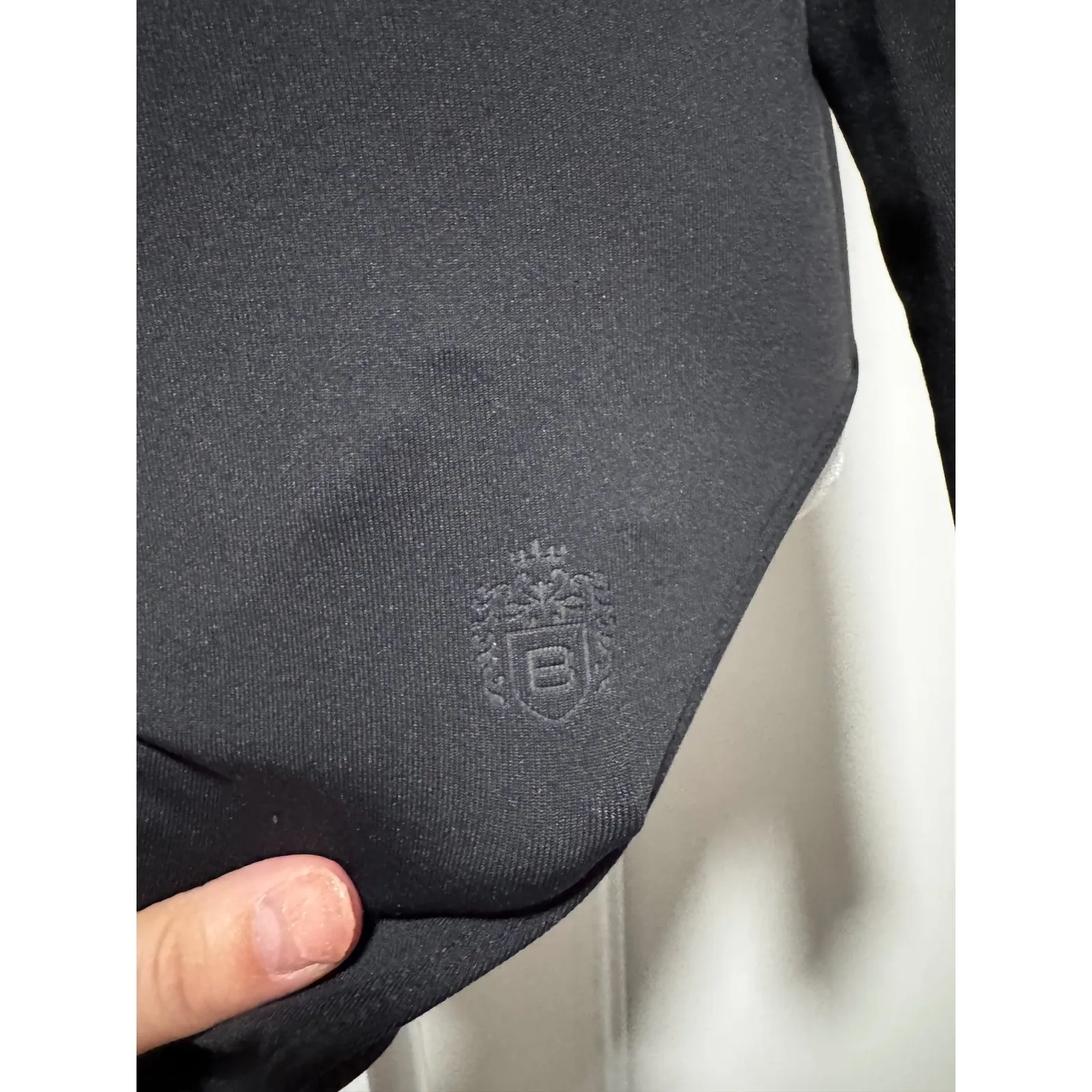 Babaton Contour Black Bodysuit Long Sleeve‎ Basic Everyday Essential Body Large - Image 2