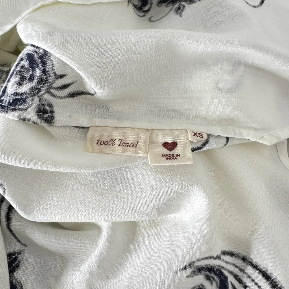 Alix of Bohemia Annabel Noir Shirt White Long Sleeve Size XS - Image 10