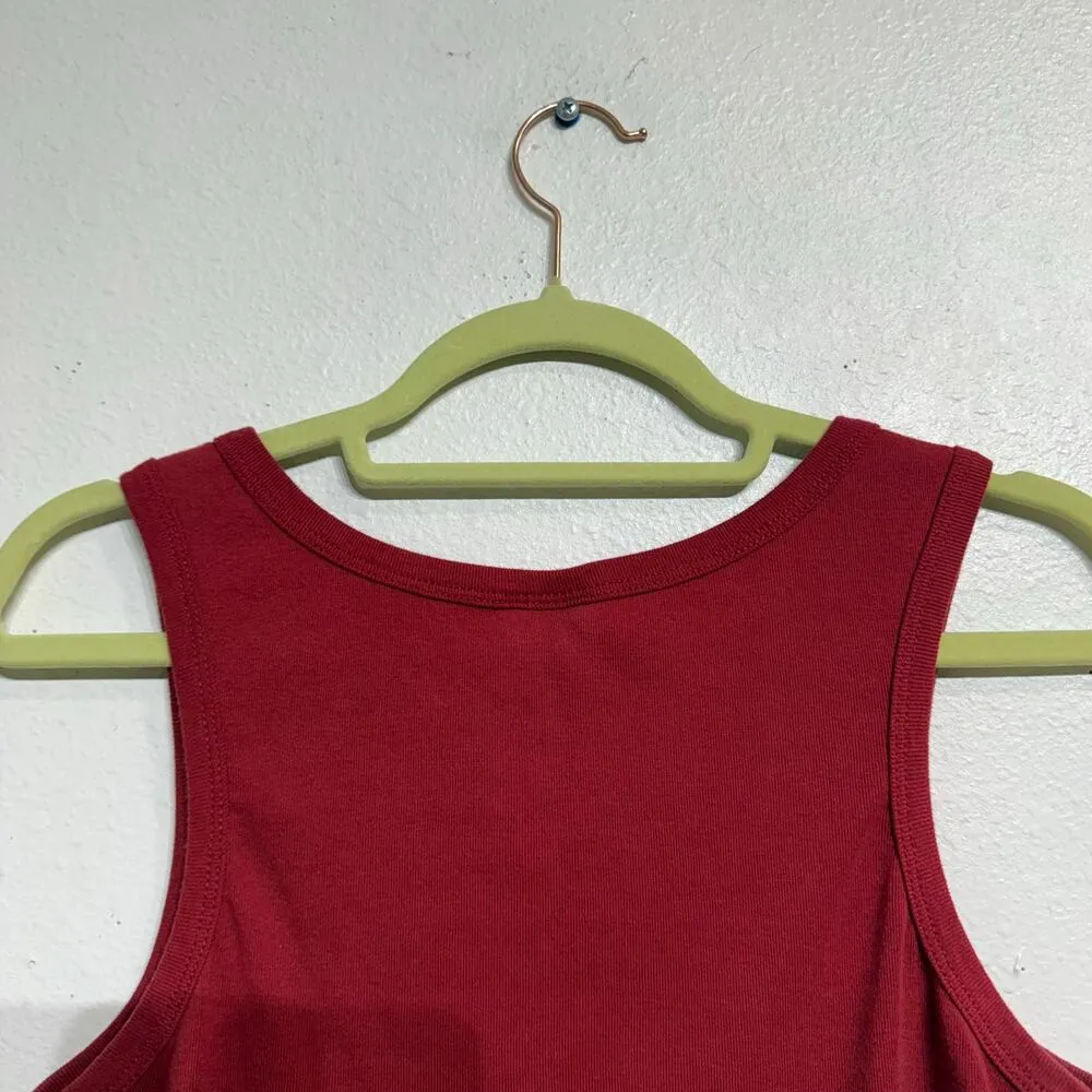 Grayson Threads Red Harvard University Cropped Tank Top Sz M - Image 8