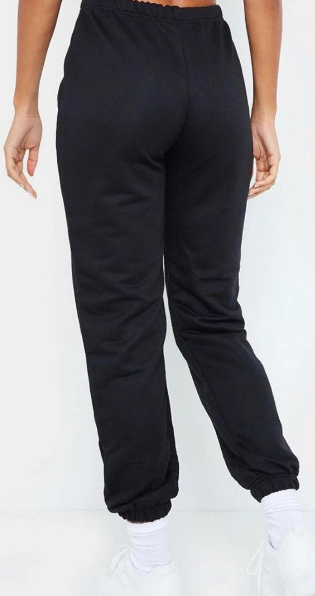 Pretty Little Thing black sweat pants - Image 3