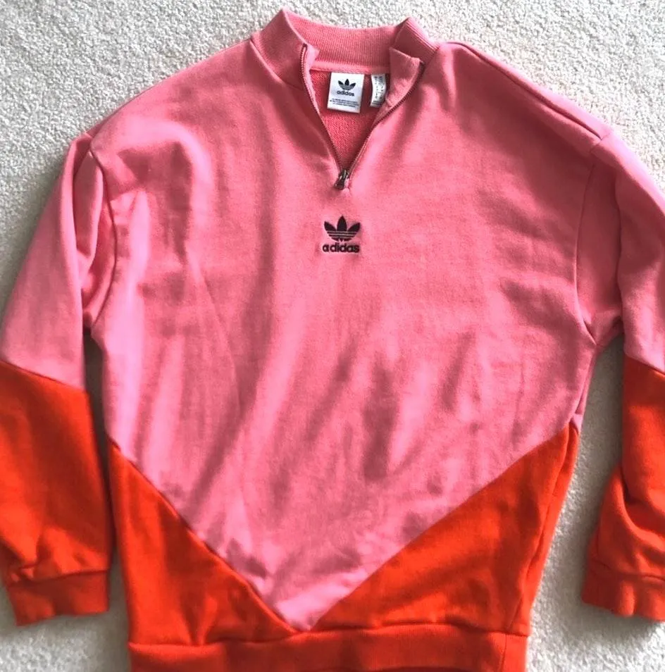Adidas Quarter Zip Pullover - Image 2