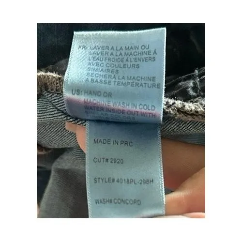 Articles Of Society Womens Heather Skinny Fit High Rise Denim Stretch Jeans - Image 8