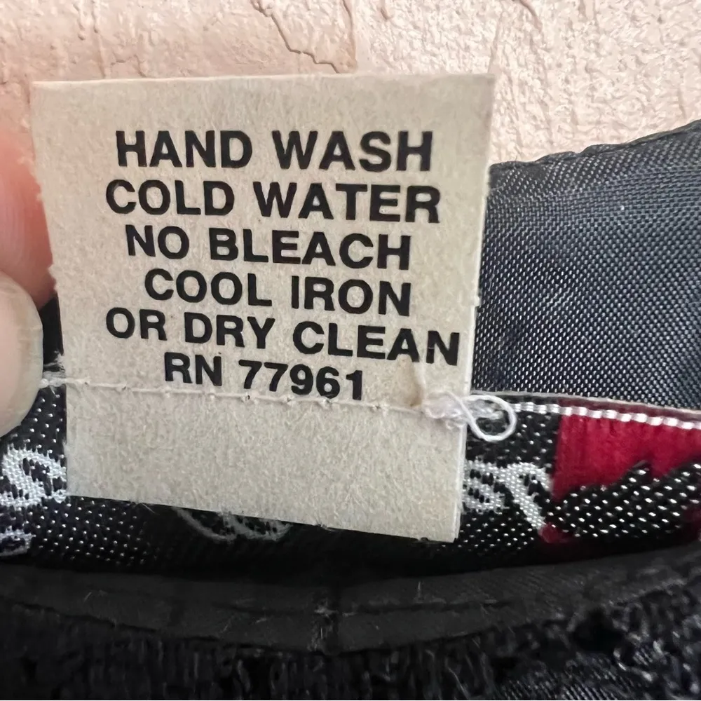 VTG Y2K Black Lace Sleeveless Top Layering Whimsigoth Fairy Rave Eva Laurel Sz 6 - Image 7