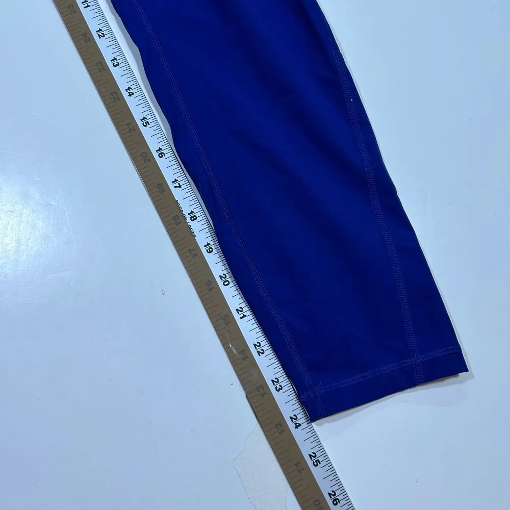 Everlane Perform Royal Blue High-Waisted Athletic Leggings Yoga Pants Womens Med - Image 6