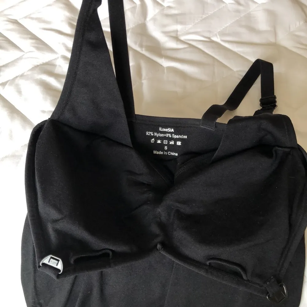 NWOT Nursing Top Black camisole S - Image 8