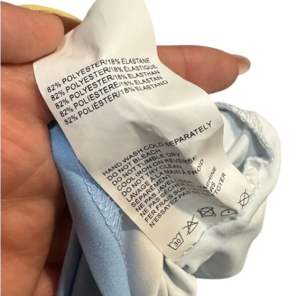 Murci exclusive column maxi skirt in blue peony Size 6 - Image 5