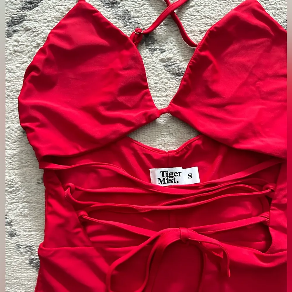 Tiger Mist Red Bodycon Dress - Image 2