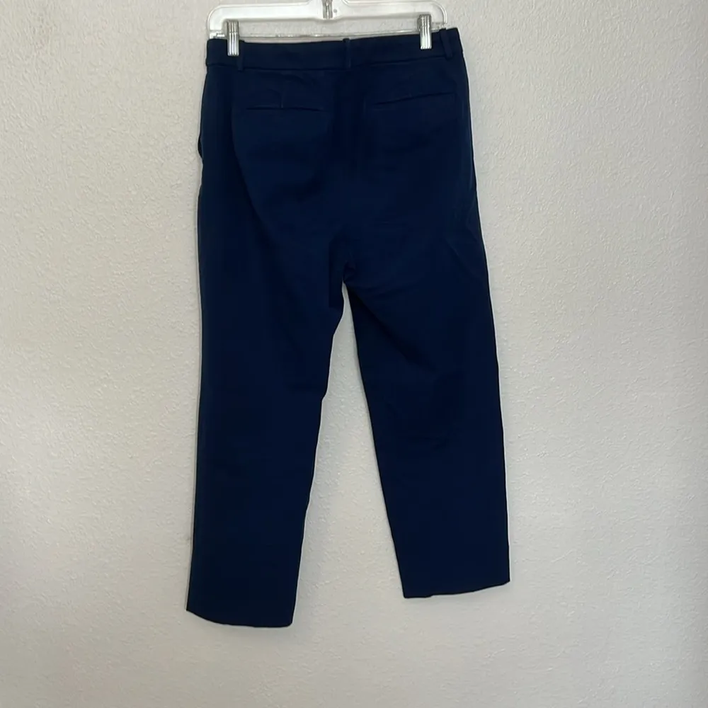 JCrew Factory Kallie Pant Antique Navy Size 10 Blue - Image 8