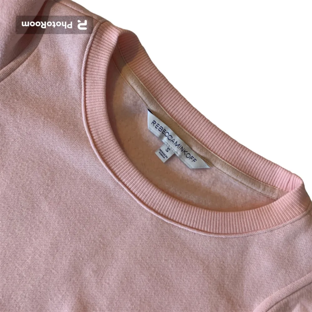 Rebecca Minkoff | Gracie Blush Pink Cold Shoulder Ruffle Sweater Size Small - Image 7