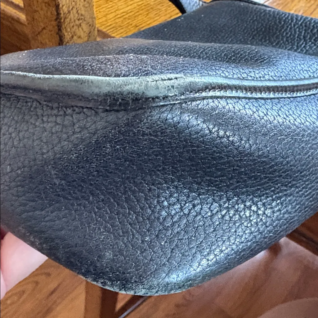 Vintage Dooney and Bourne Black Leather Crossbody Bag for Nordstrom - Image 8