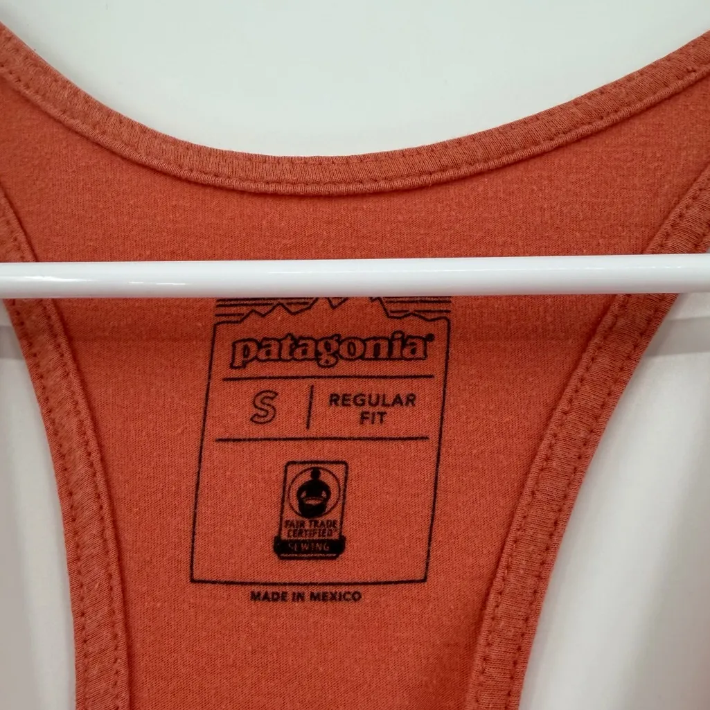 Patagonia orange tank medium - Image 3