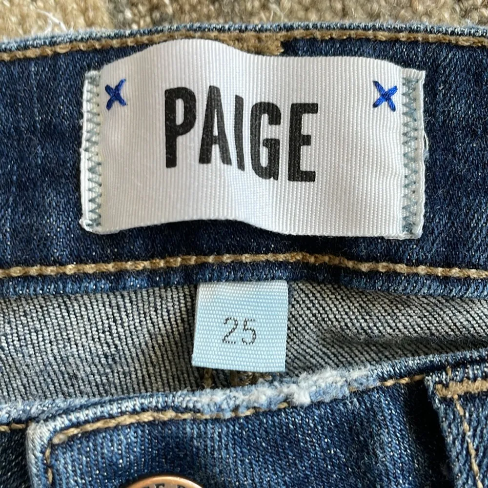 Paige Jacqueline Straight Patches Jeans - Image 6