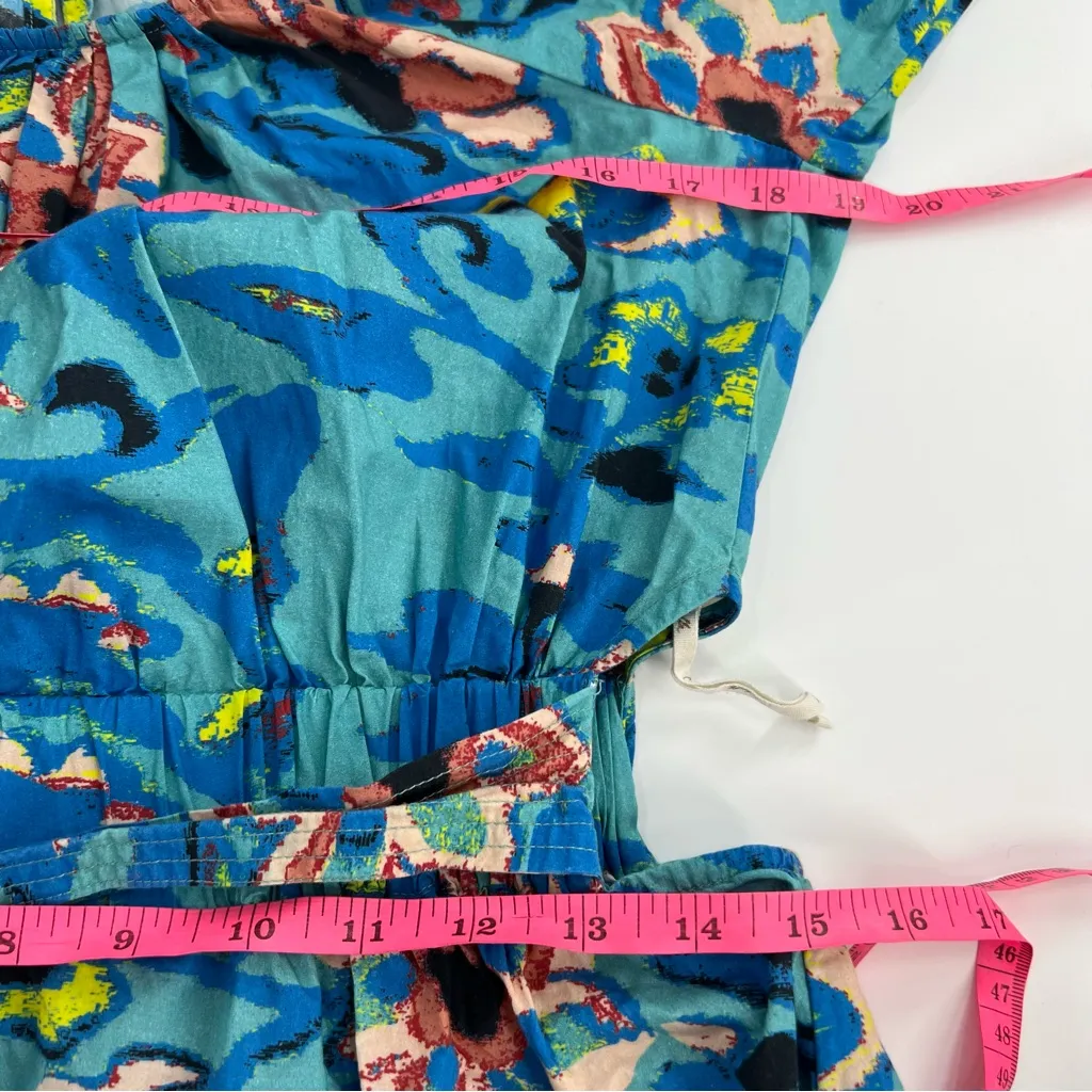 Cleobella Misha maxi dress puff sleeve calypso sz M - Image 8