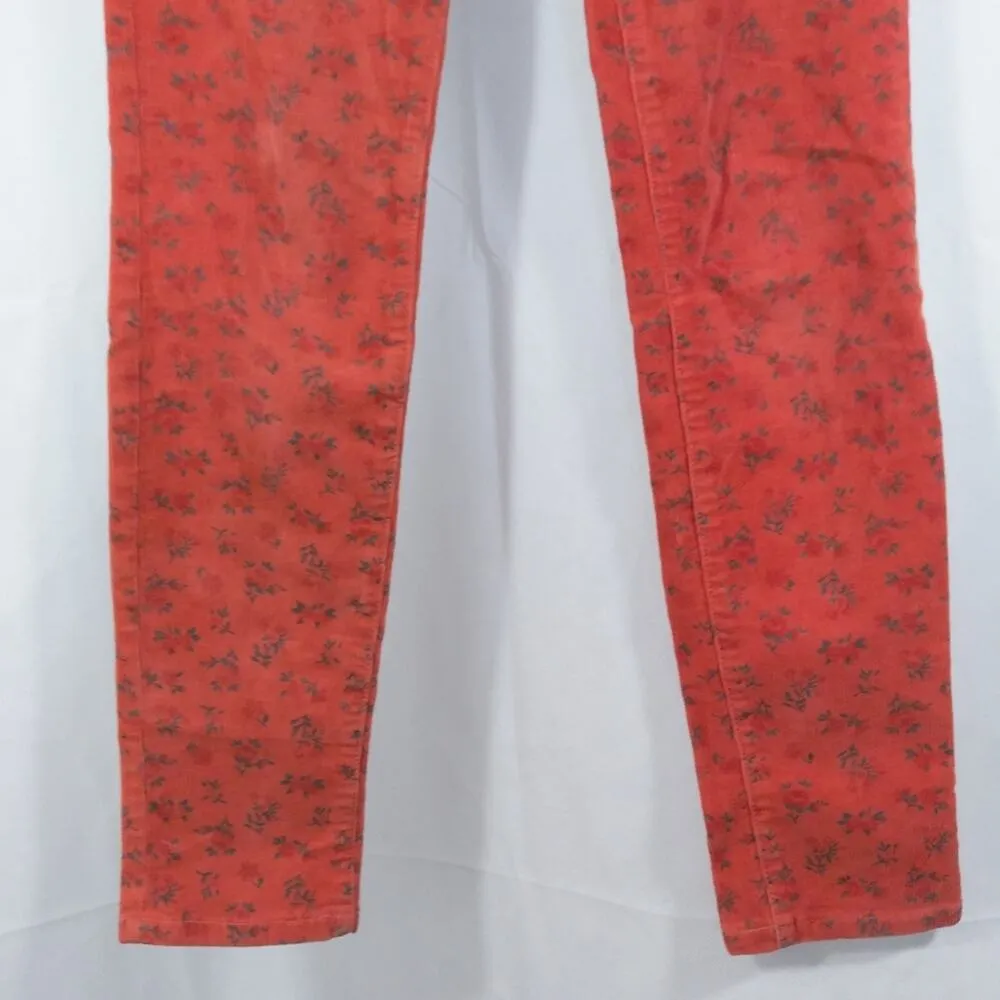 Current/Elliott The Ankle Skinny Jean in Poppy Ditsy 25 - Image 5