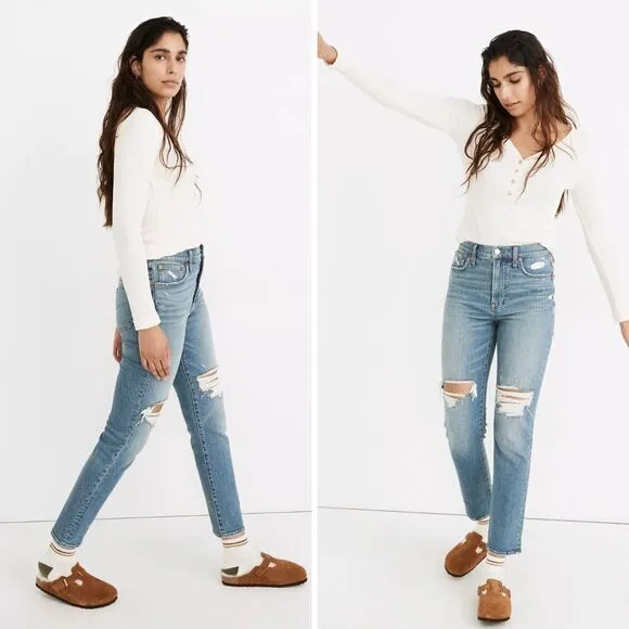 NEW Madewell The Perfect‎ Vintage Jean in Denman Wash, 28 - Image 3
