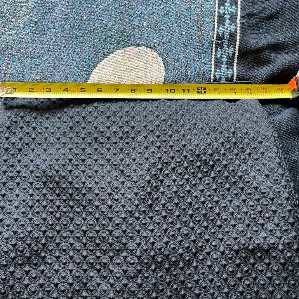 Banana Republic Black Pencil Skirt Knee-Length Workwear SZ 6 Preppy Embroidered - Image 11