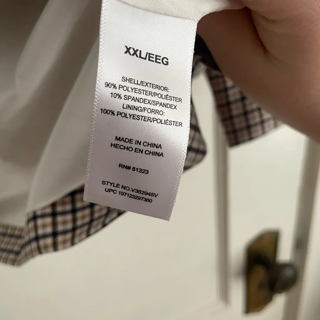 Vince Camuto Checkered Blazer - Image 3