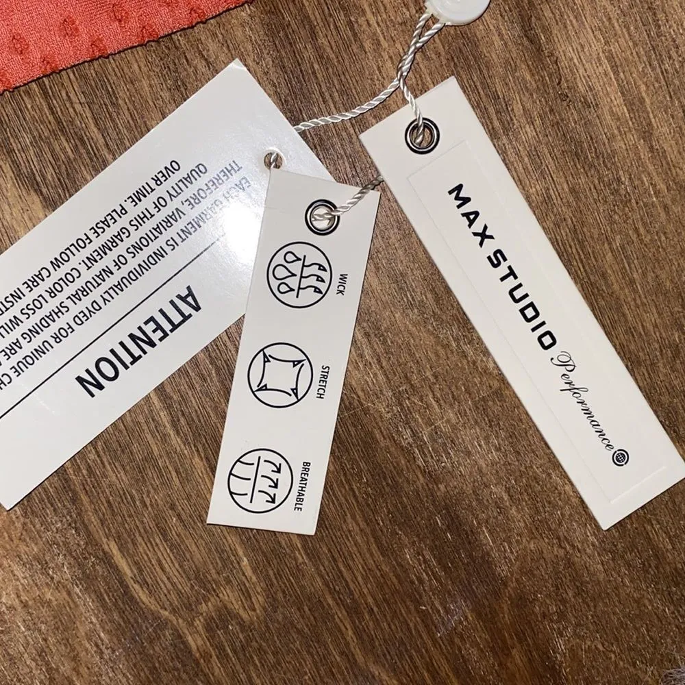 Max Studio midnight legging crab apple ombré size medium new with tags - Image 3