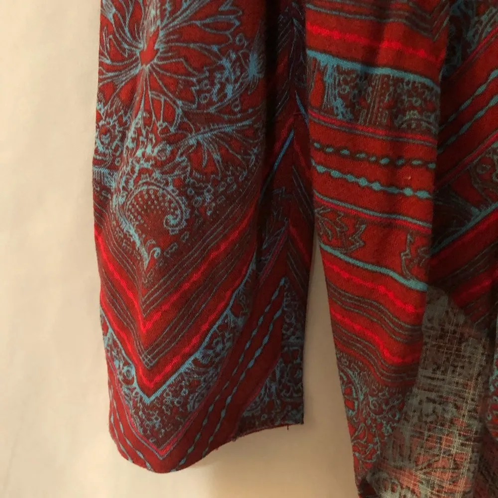 FREE PEOPLE Walking On A Dream Cut Out Choker Tunic Top Size XS - Image 13