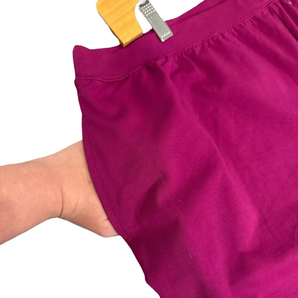 Catherines Pants 2XWP Suprema Cotton-Spandex Pants Pull On Knit Pockets 22/24WP - Image 2