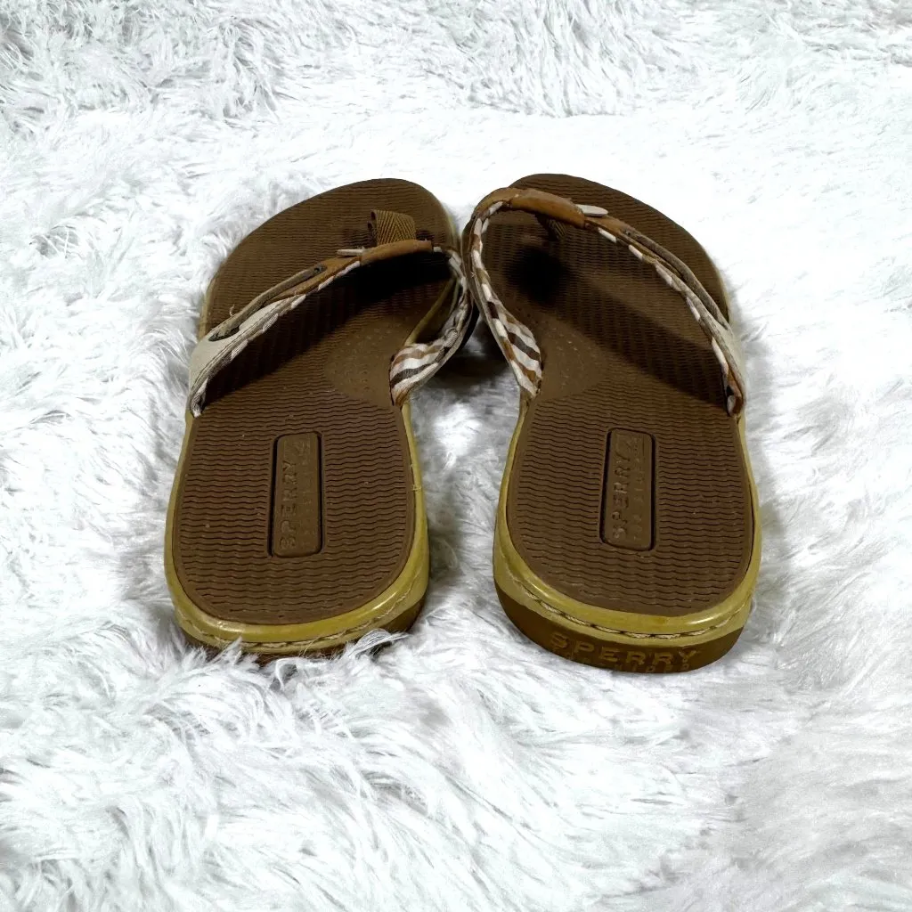 Sperry Women's Top Sider Flip Flops Sz 6.5M - Image 4