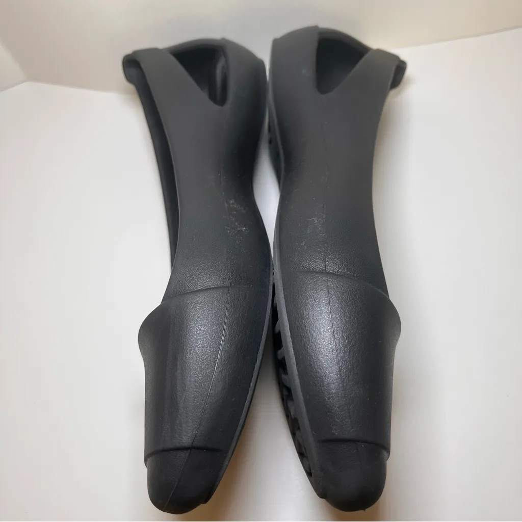 CROCS Women's Classic Black Sienna Slip On Loafers Ballet Flats Shoes - Image 6