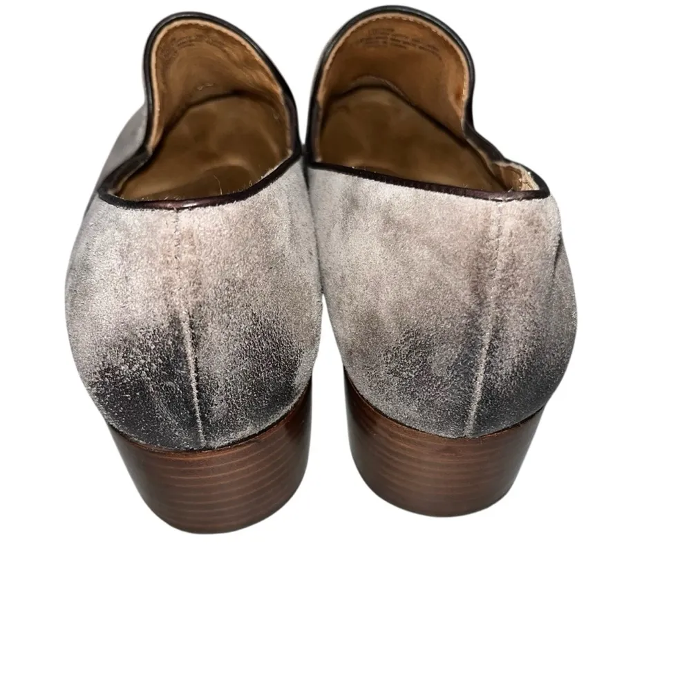 Sofft Velina Gray Suede Loafers Slip On Shoes size 8.5 Wide - Image 6