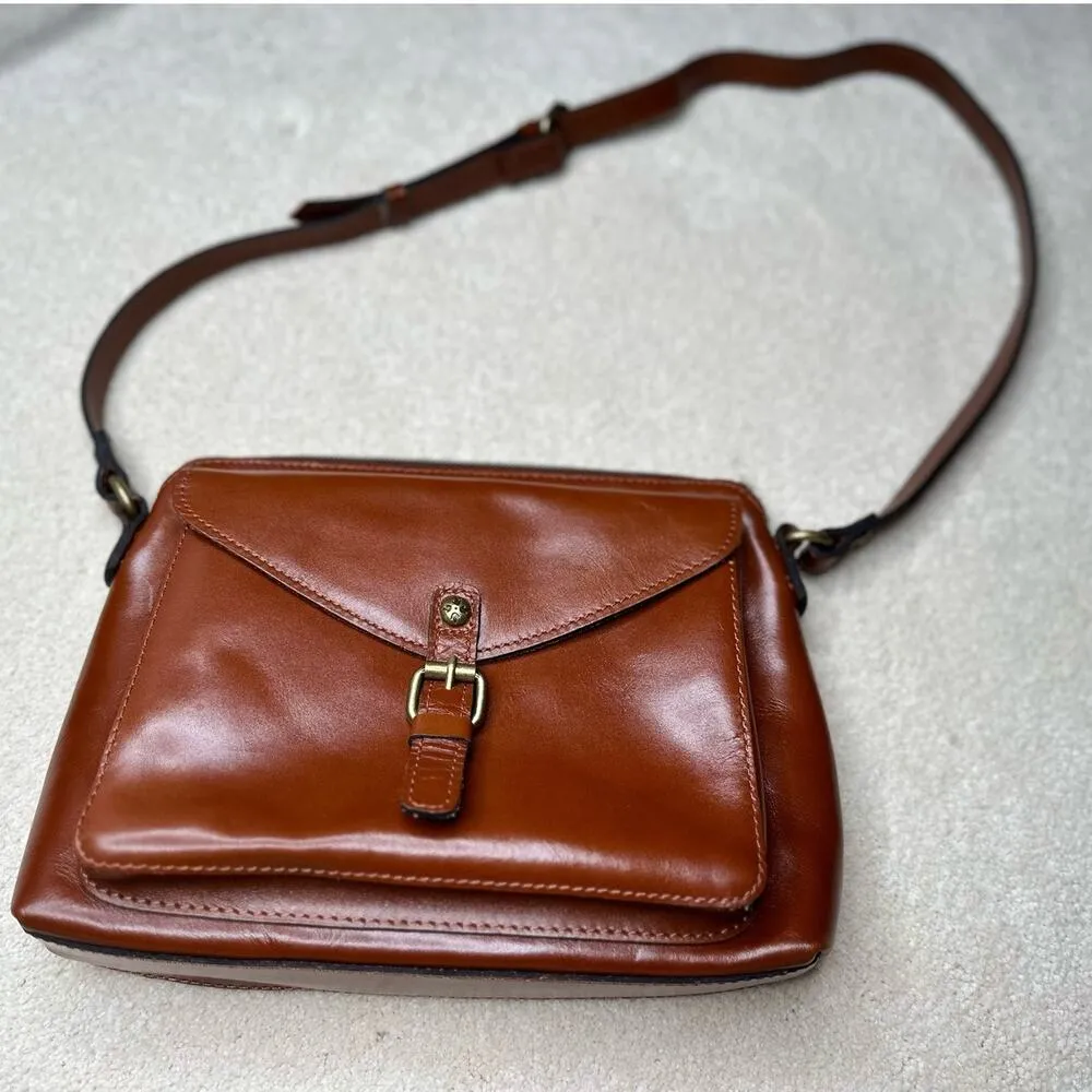 : Heritage Collection Avellino Tan / Vintage 90's Brown Crossbody - Image 3