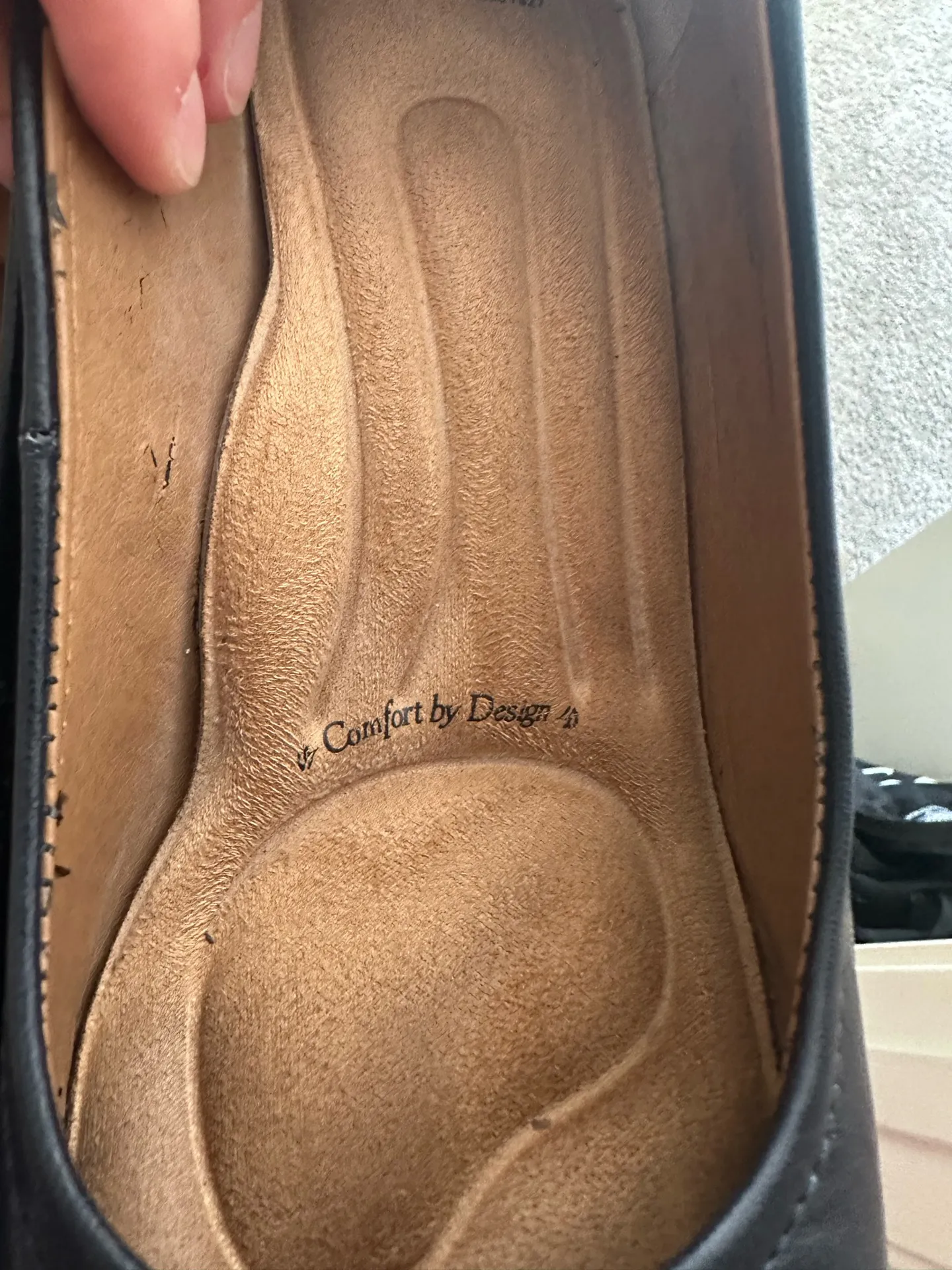 Sofft Comfort Fit Navy Blue Leather Women’s Palisade Pumps Size 8.5M Cork heel - Image 11