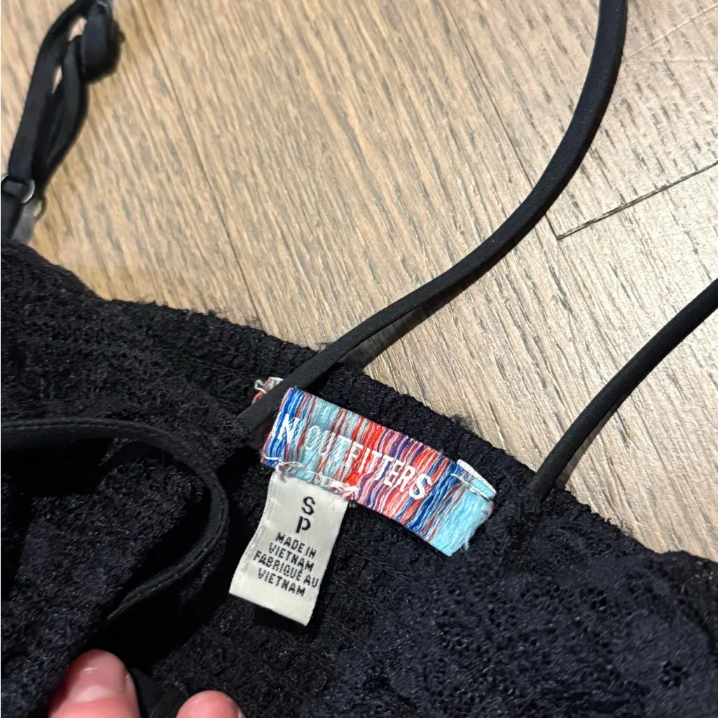 Urban Outfitters Sold Out Online Silvana Lace Babydoll Mini Dress: Size Small - Image 5